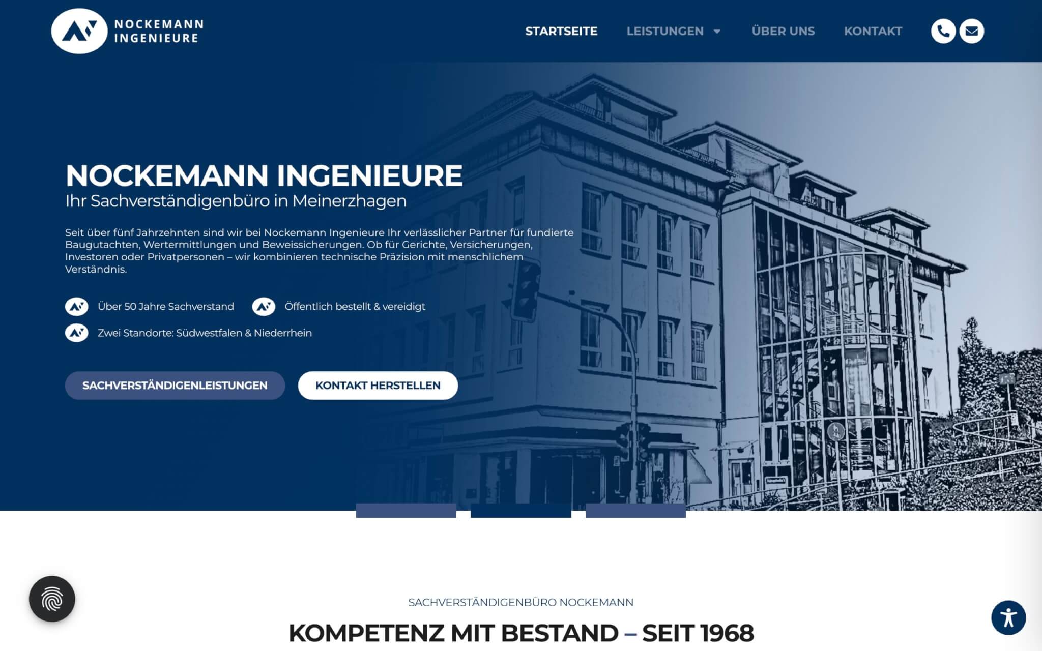 Website - Nockemann Ingenieure