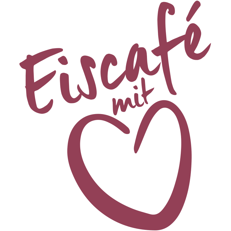 Eiscafé mit Herz