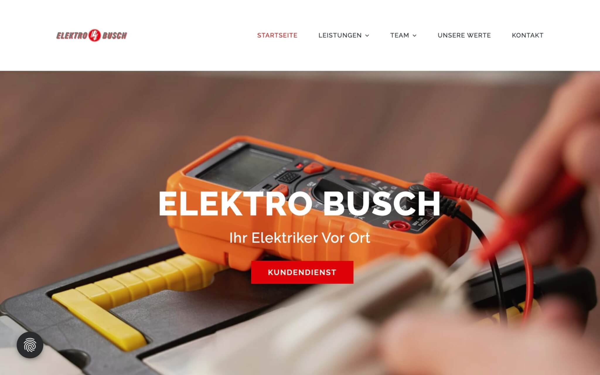 Webdesign Elektro Busch